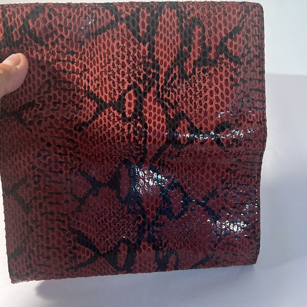 The Find Python Pattern Leather Continental Wallet/Wristlet - Picture 4 of 5